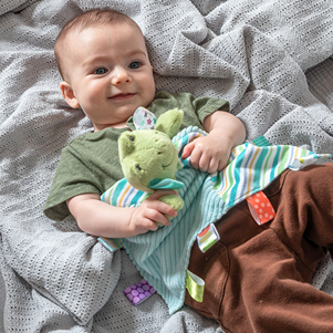 Taggies Character Blanket - Peepers Frog