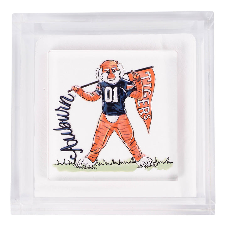 Glory Haus Auburn Mascot Napkin Weight