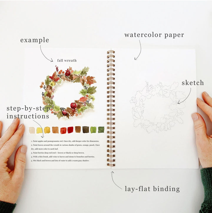 Emily Lex Watercolor Workbook - Autumn