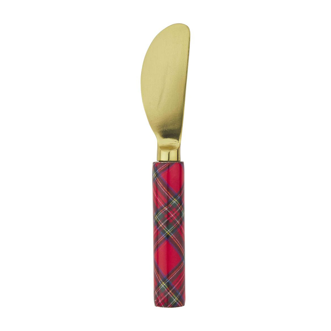 Mud Pie Tartan Spreader - Red Tartan