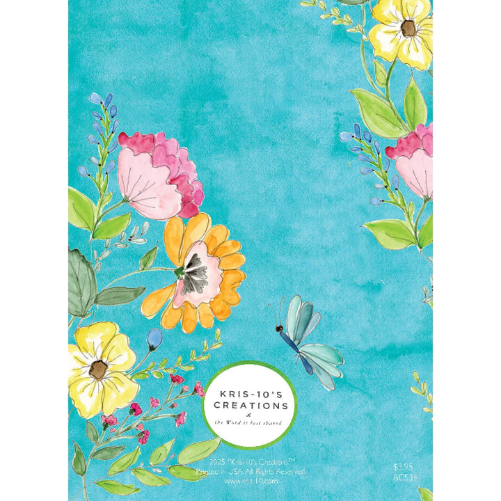 Kris-10's Creations Spring Garden Floral Birthday Card