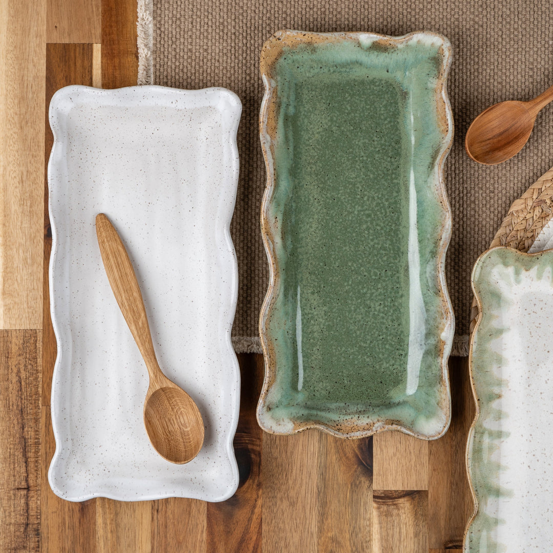 Etta B Appetizer Tray - Botanical