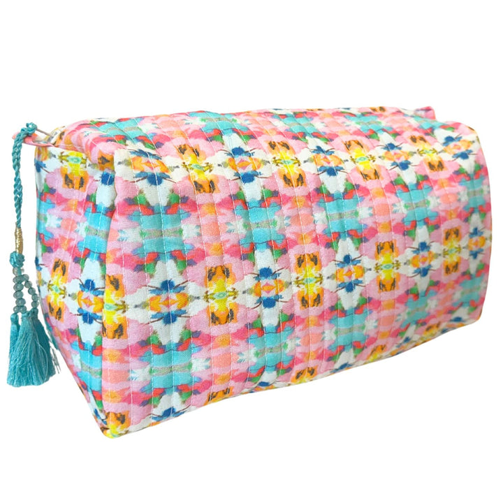 Laura Park Sumner Pink Large Cosmetic Bag