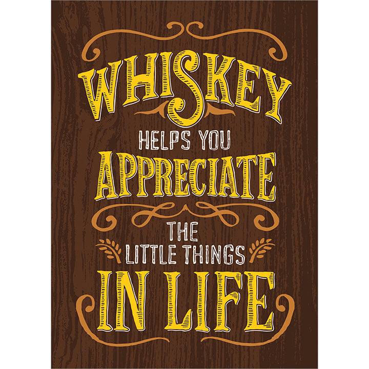 Avanti Press Whiskey Appreciation Birthday Card