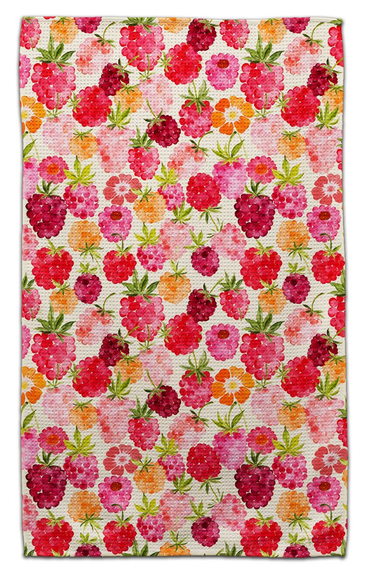 CJ Bella Co Eco-Friendly Towel - Raspberries