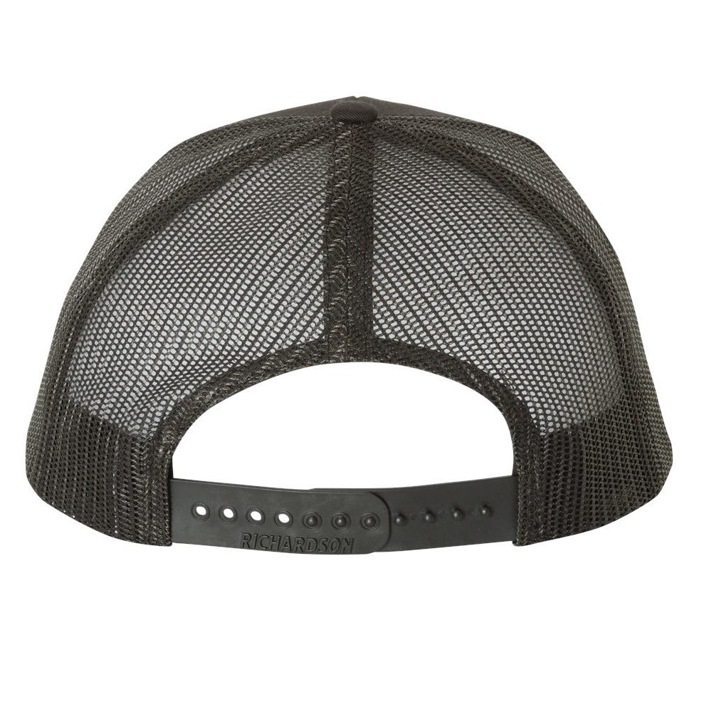 Richardson Snapback Trucker Cap - Black