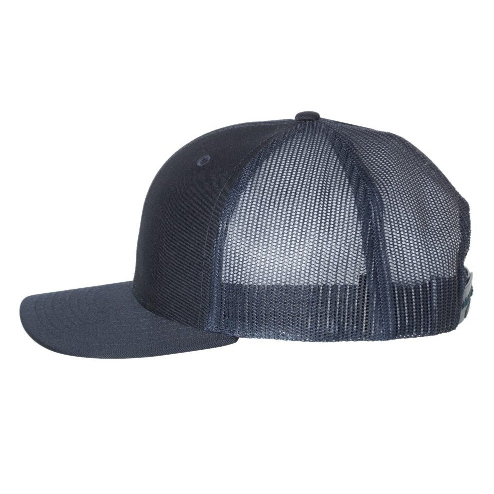 Richardson Snapback Trucker Cap - Navy