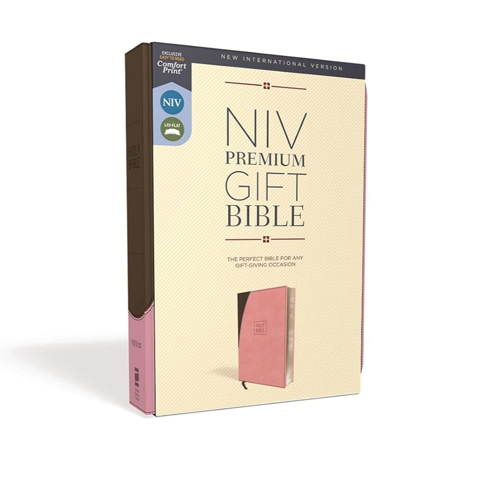 NIV Premium Gift Bible - Pink