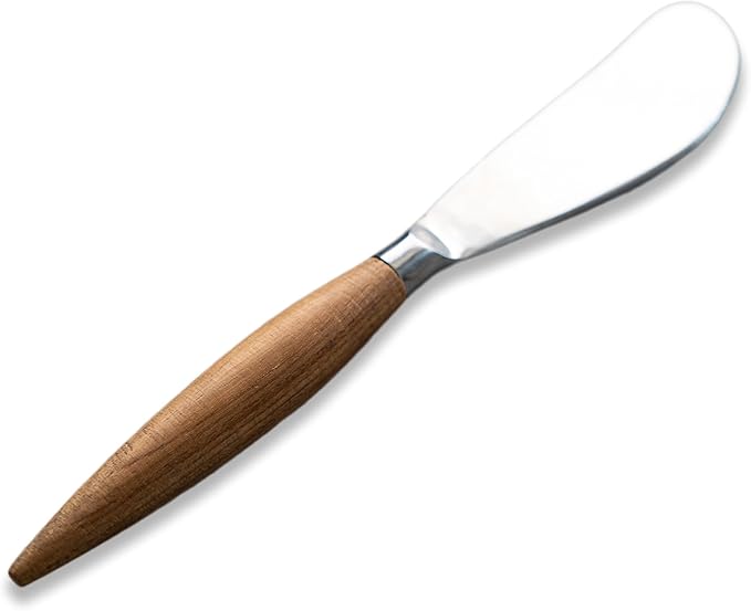 IHI Stainless Steel Spreader Wood Handle