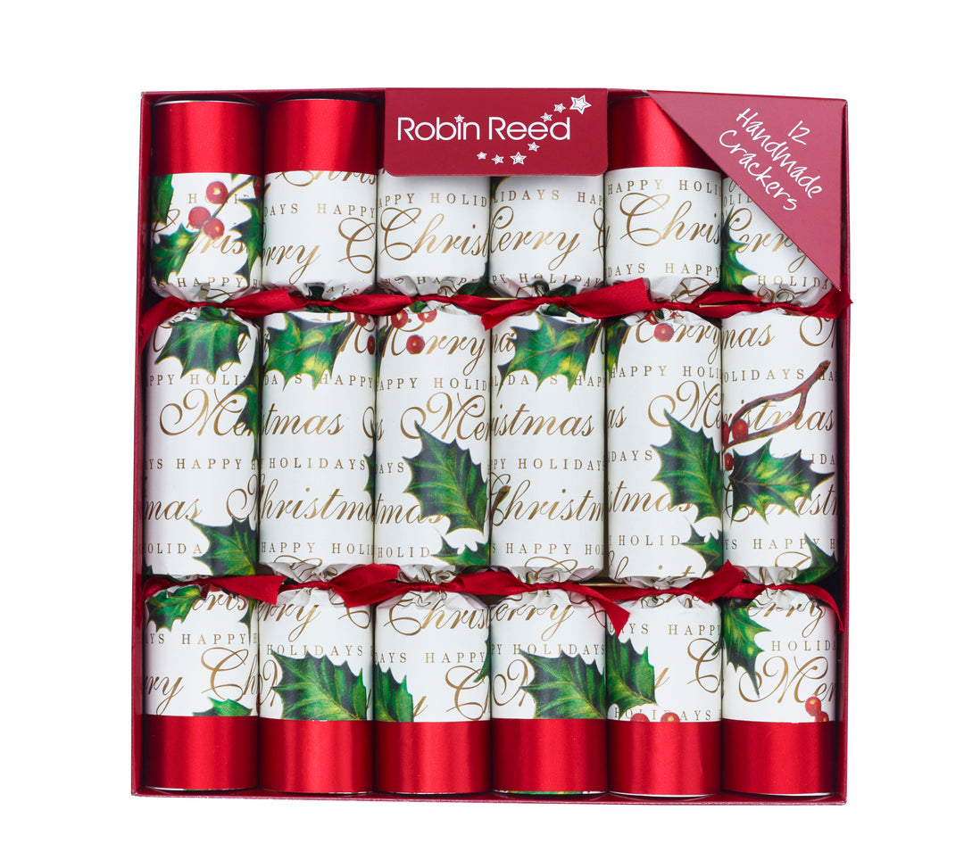 Robin Reed Holiday Crackers - Bows & Berries