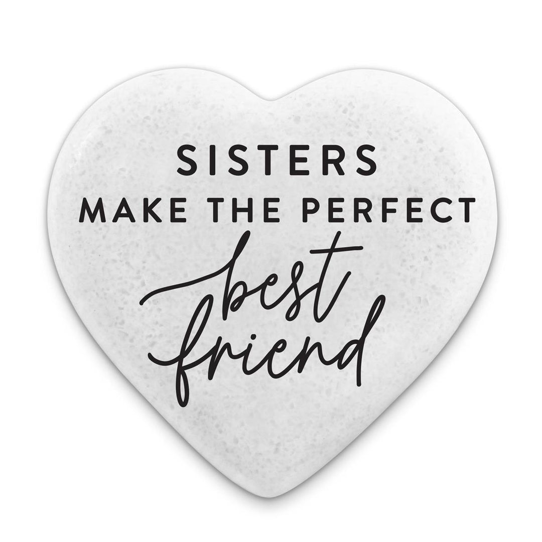 Cottage Garden Tabletop Heart Stones Sisters The Perfect Friend