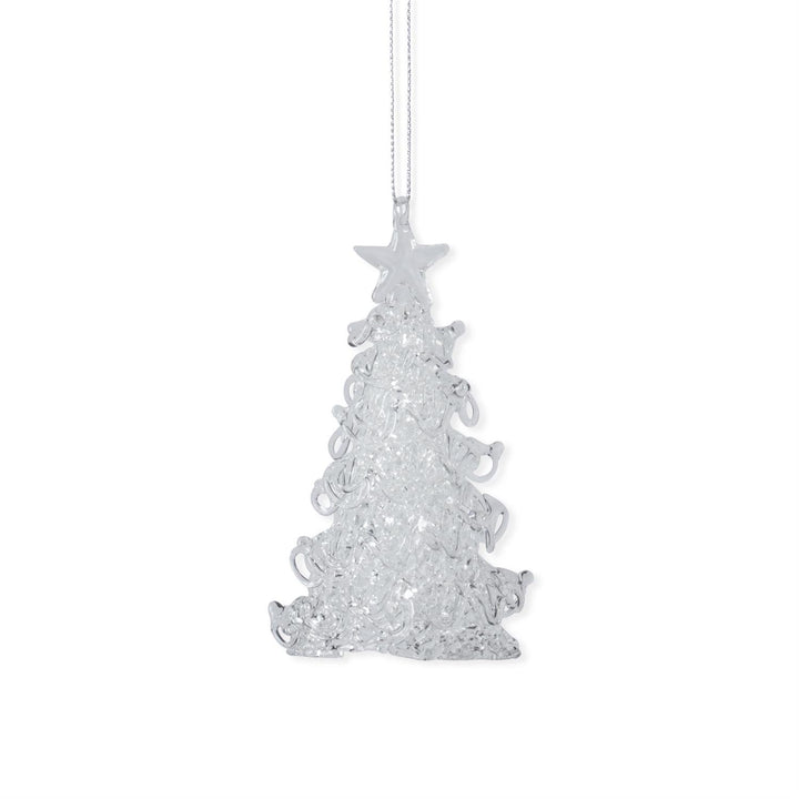 K & K Interiors Cut Glass Ornament - Tree
