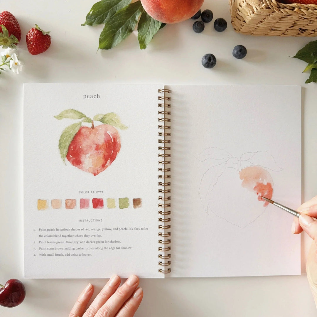 Emily Lex Watercolor Workbook - Fruit