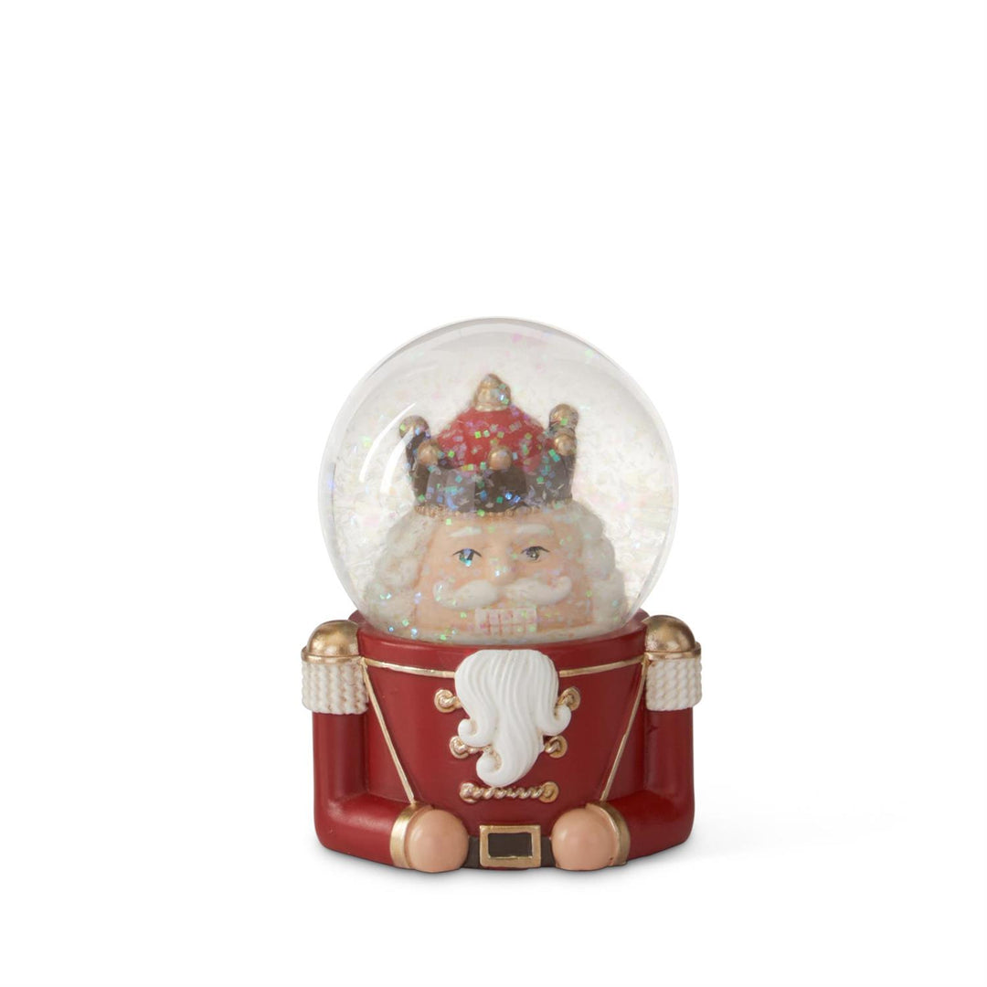 K & K Interiors Nutcracker Snow Globe - 4"