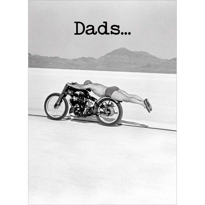 Avanti Press Roland Free Land Speed Father's Day Card