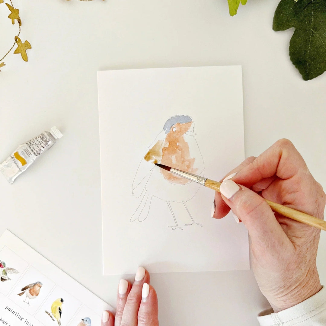 Emily Lex Watercolor Notecard Set - Birds