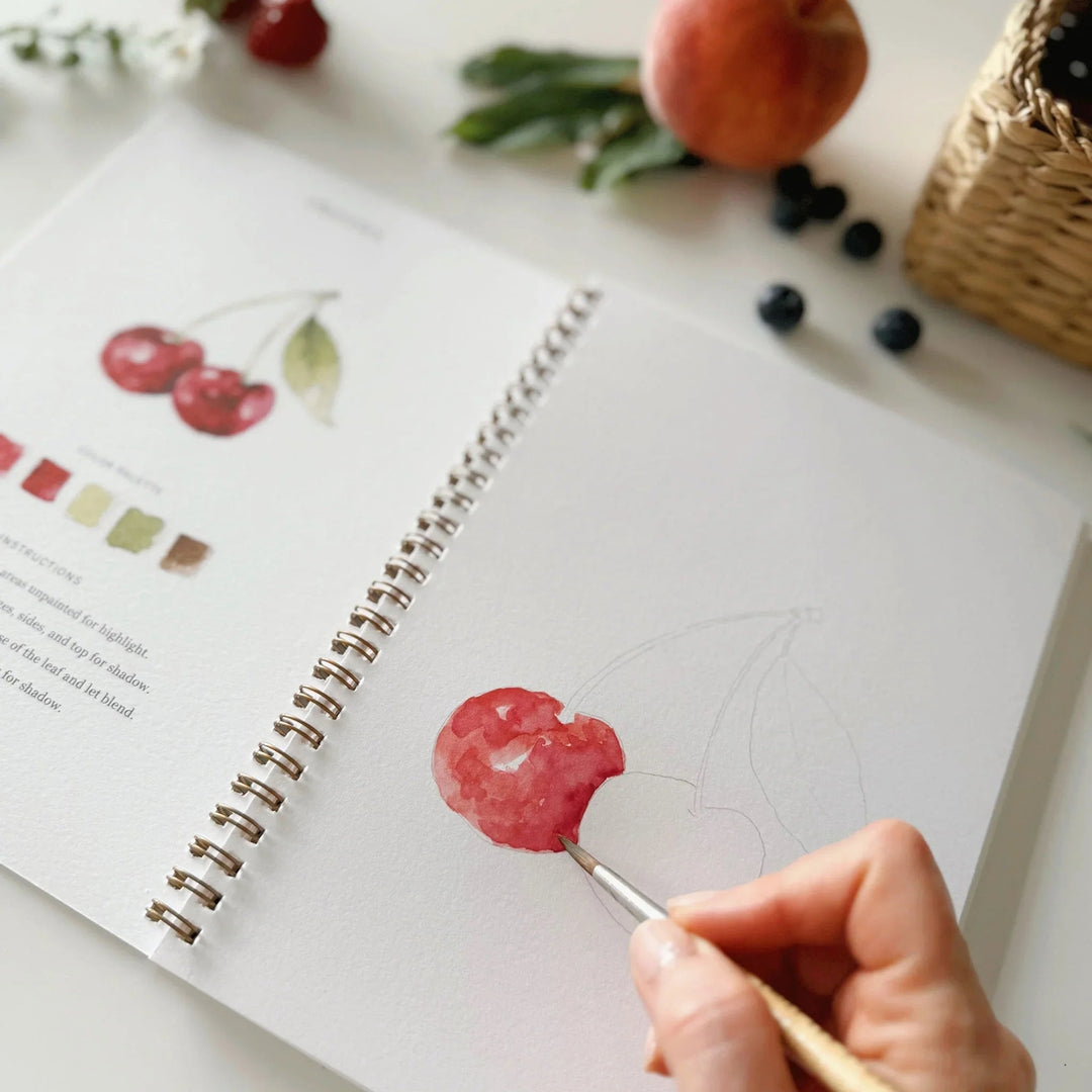 Emily Lex Watercolor Workbook - Fruit