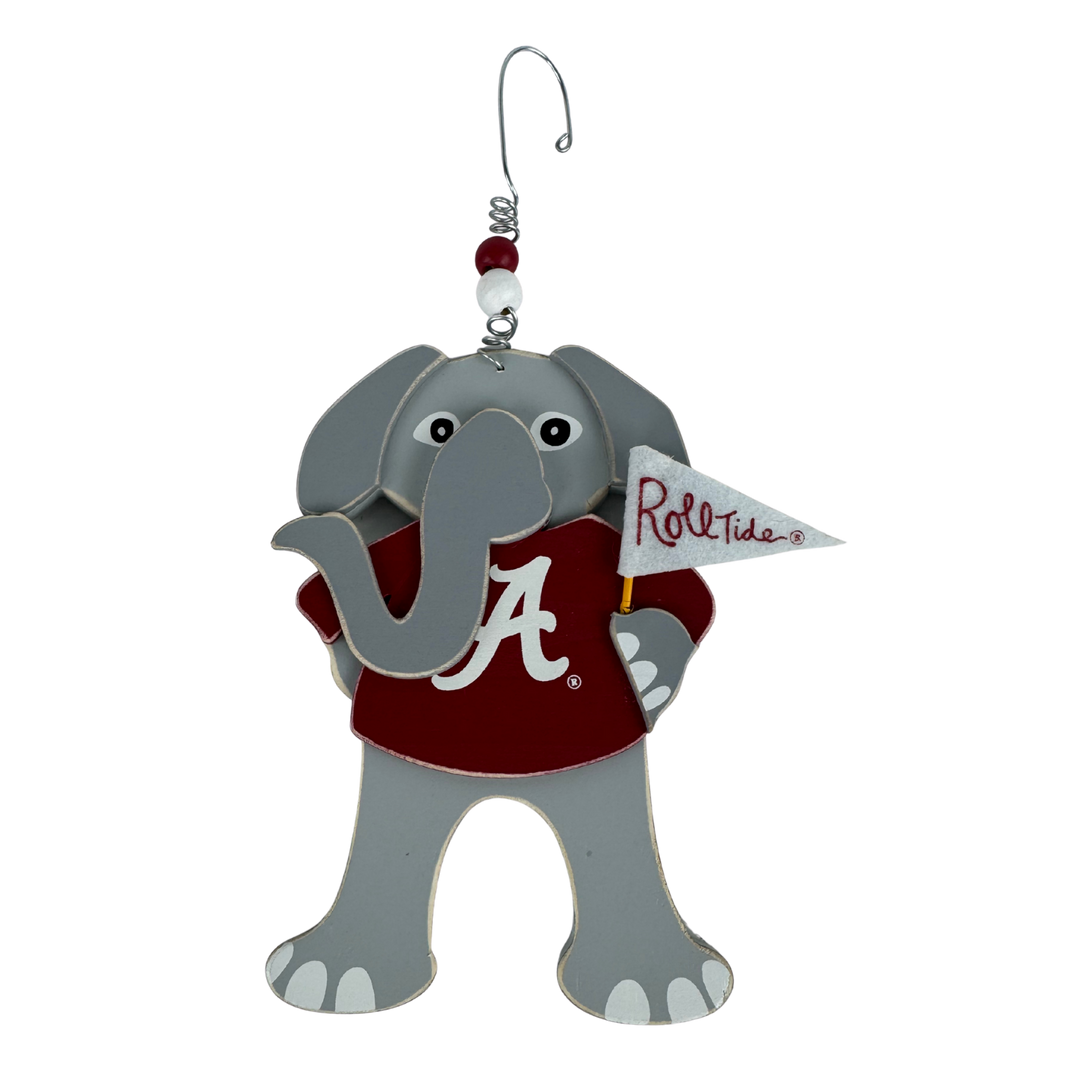 Glory Haus Big Al Wooden Mascot Ornament