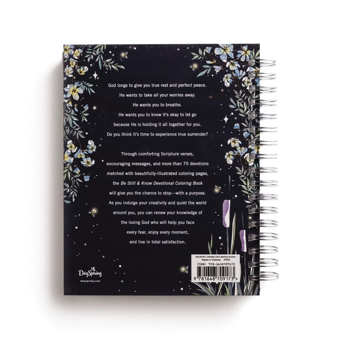 Be Still and Know: Devotional Adult Coloring Book