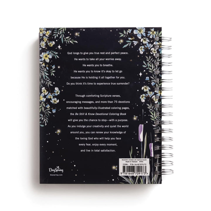 Be Still and Know: Devotional Adult Coloring Book
