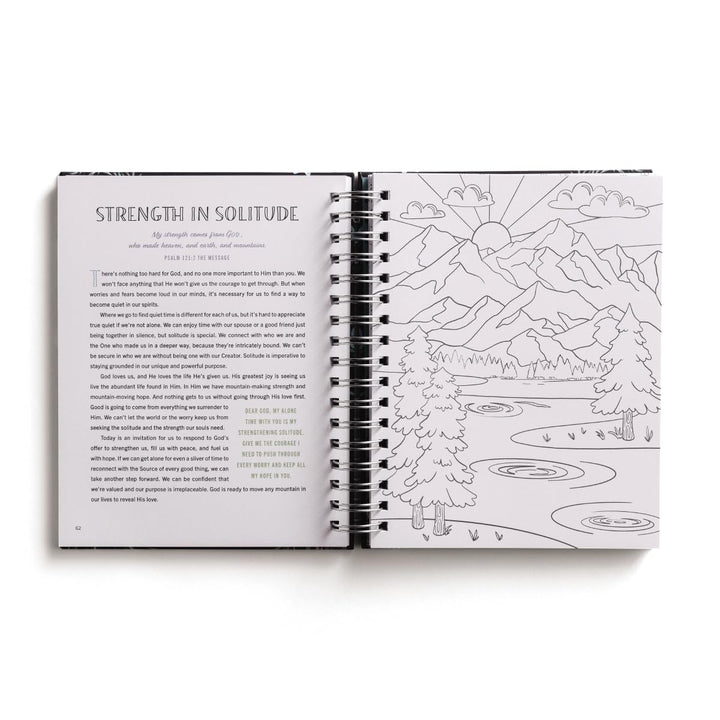 Be Still and Know: Devotional Adult Coloring Book