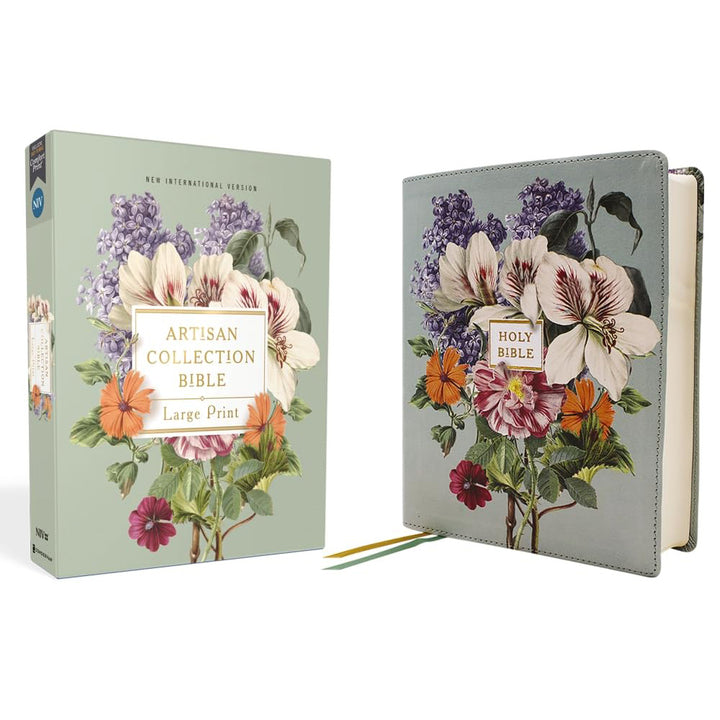 NIV, Artisan Collection Bible, Large Print, Red Letter, Comfort Print