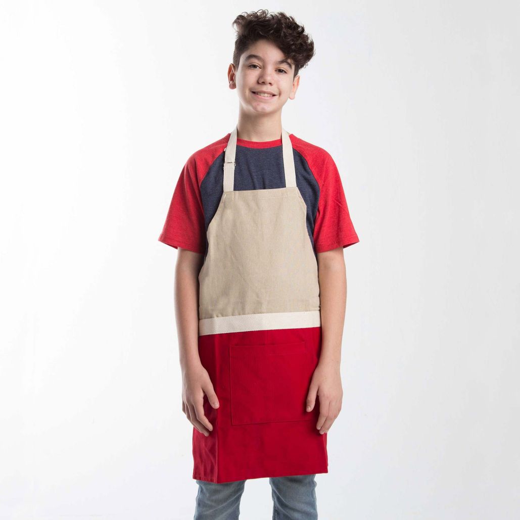 CB Station Children's Apron - Red