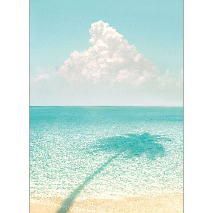 Avanti Press Palm Tree Shadow Blank Card