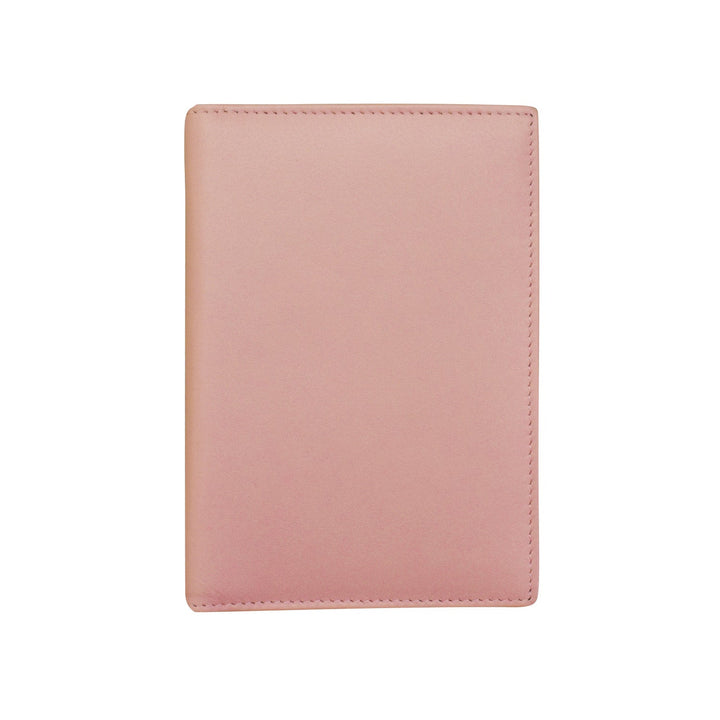 Leather Vaccine Passport Cover - Blush