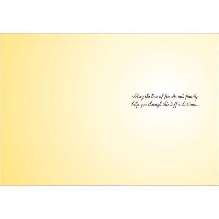 Avanti Press Sunray Forest Sympathy Card