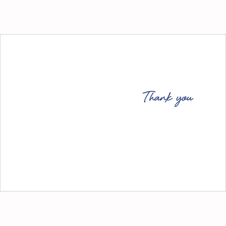 Avanti Press Cat Holding Flower Photo Thank You Card