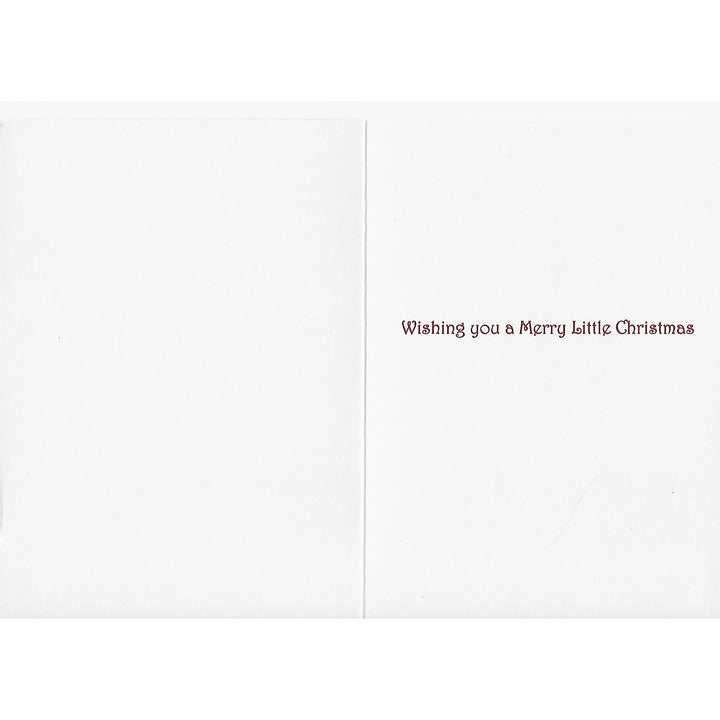 Avanti Press Fawn & Bunny Friends in Snow Christmas Card