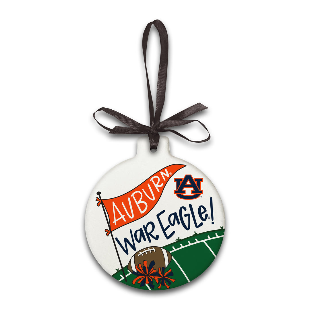 Magnolia Lane Stone Ornament - Auburn