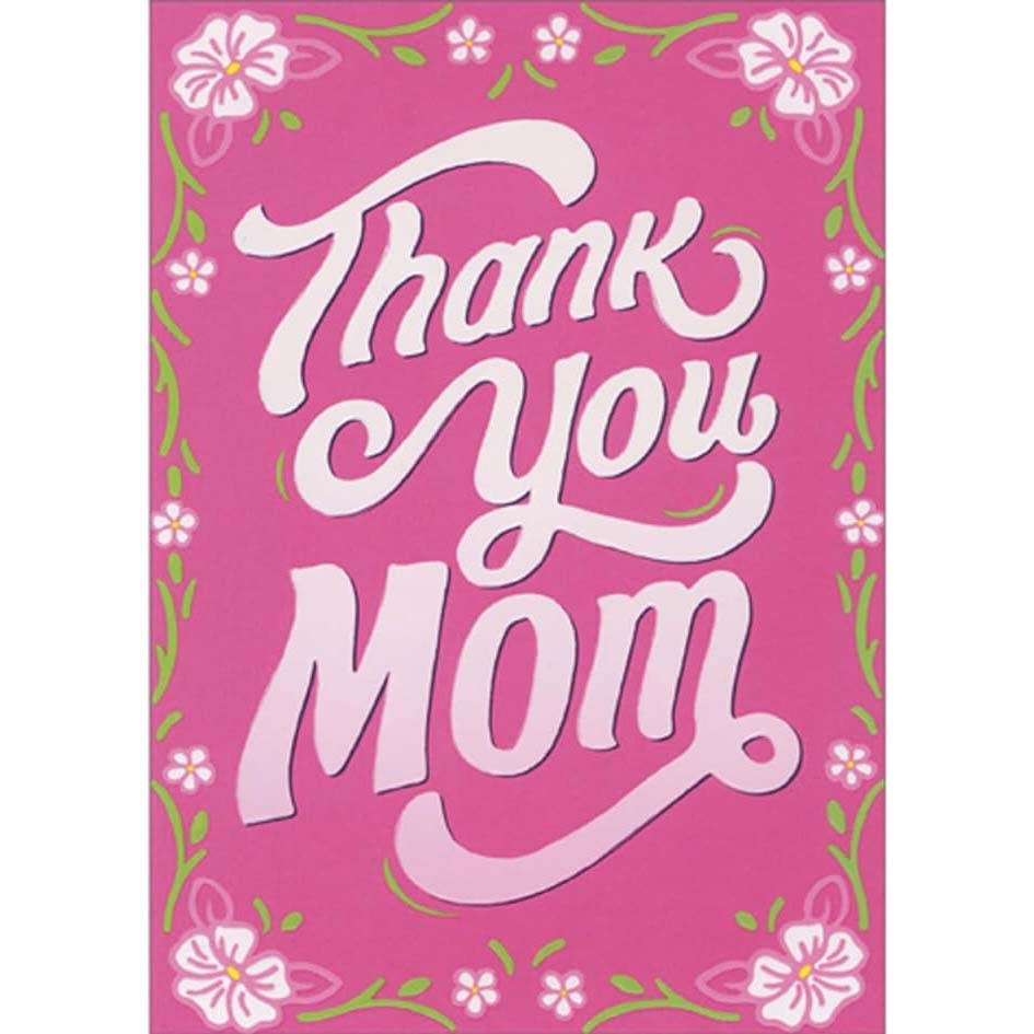 Avanti Press Thank You Mom Mother's Day Card