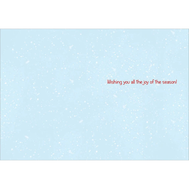 Avanti Press Snowman & Christmas Tree Christmas Card