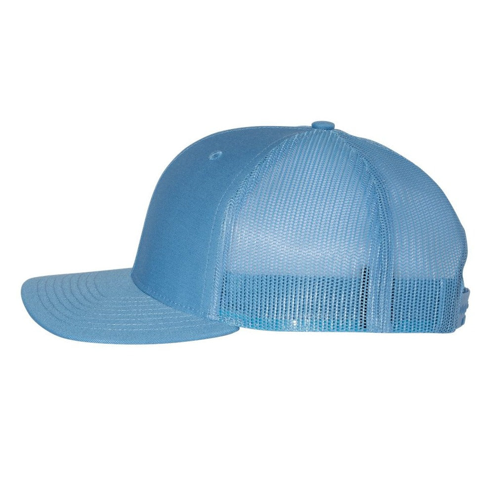 Richardson Snapback Trucker Cap - Columbia Blue