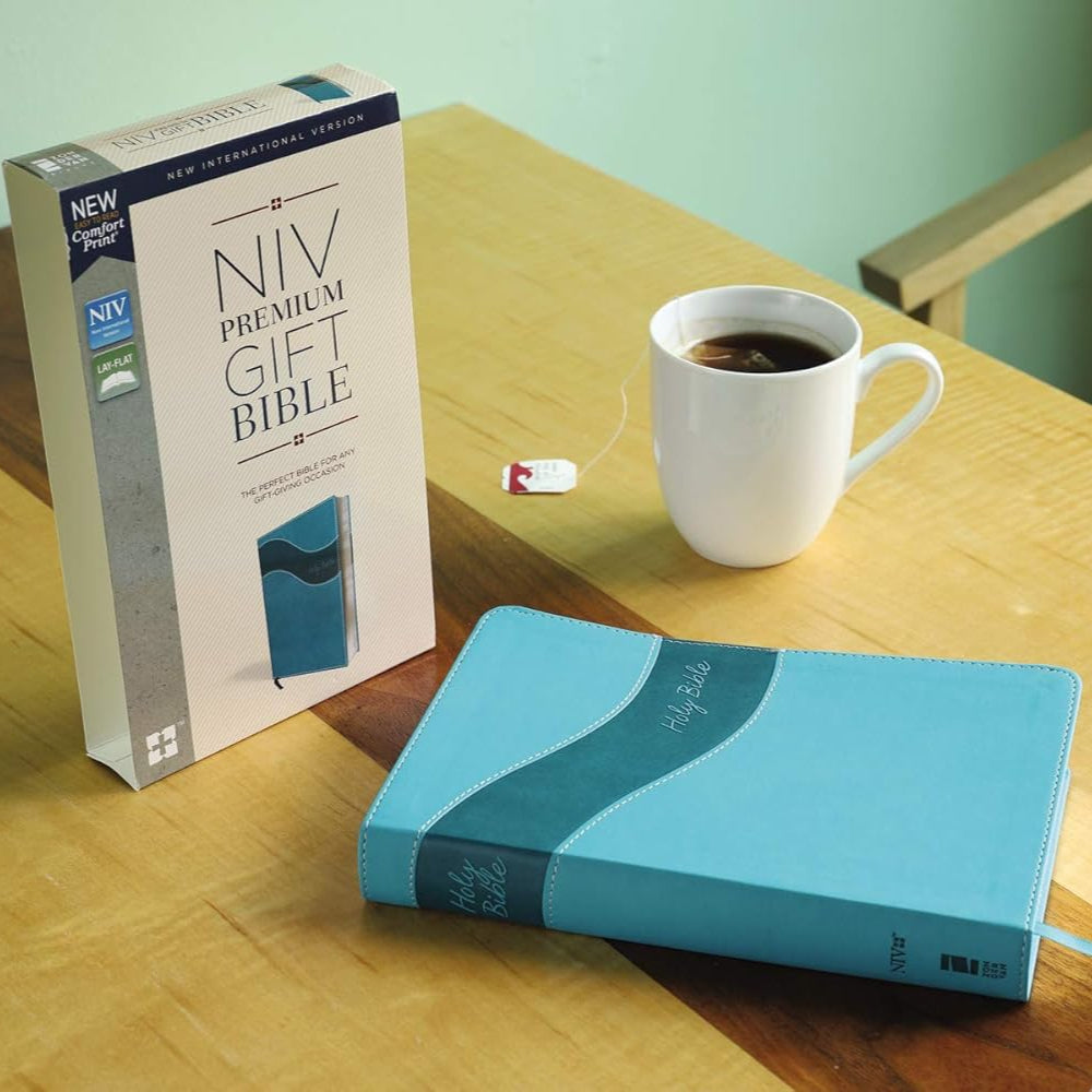 NIV Premium Gift Bible - Blue