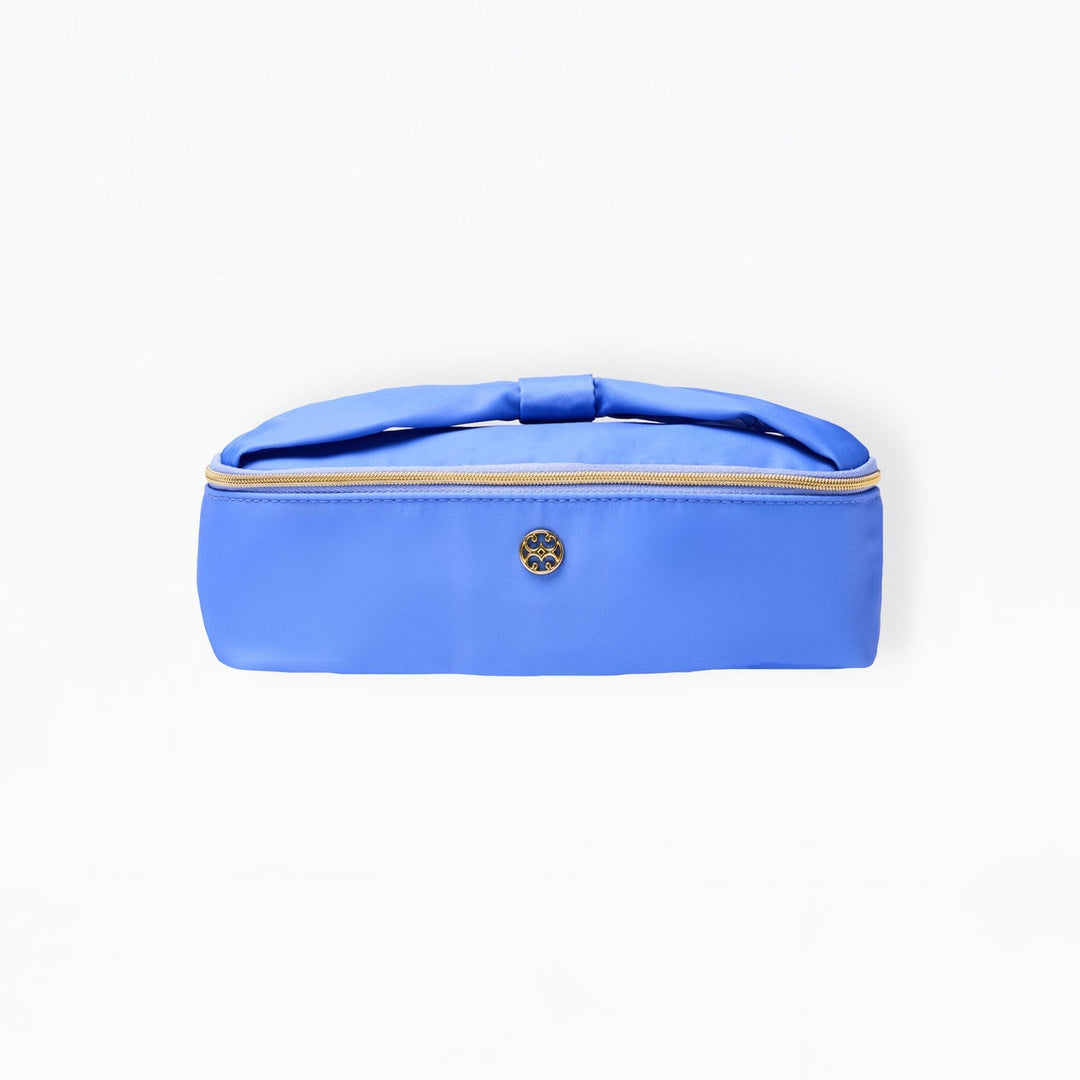 Mary Square Kiss and Makeup Mini Bag Cornflower