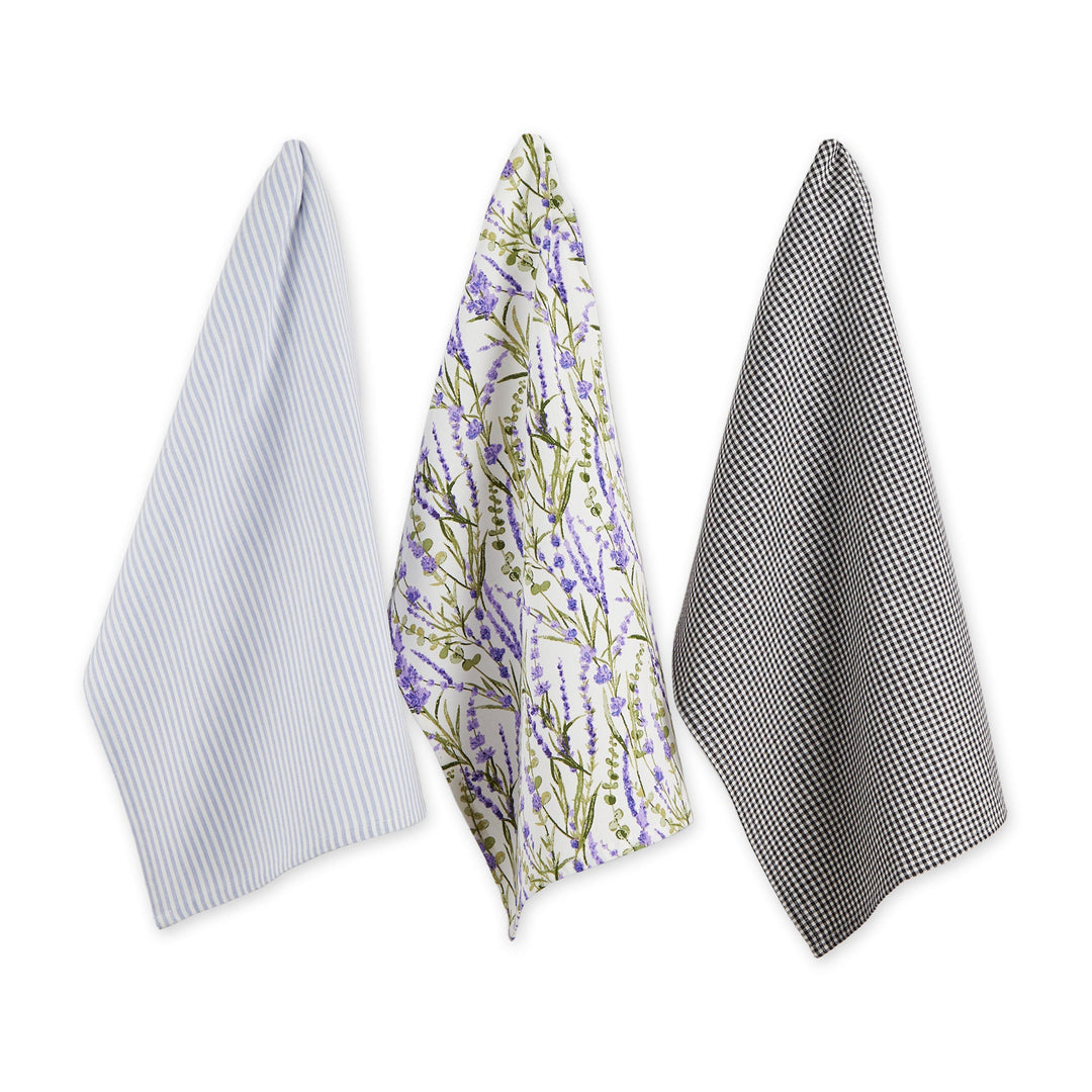DII Dish Towel - Lavender Fields Set of 3