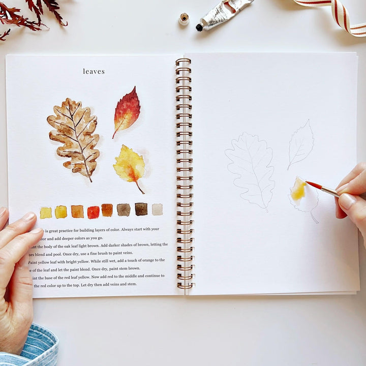 Emily Lex Watercolor Workbook - Autumn