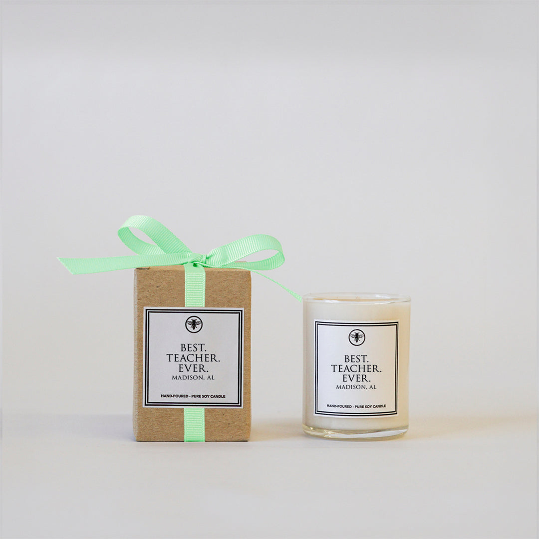 Ella B Sidekick 3oz Boxed Candle - Best Teacher