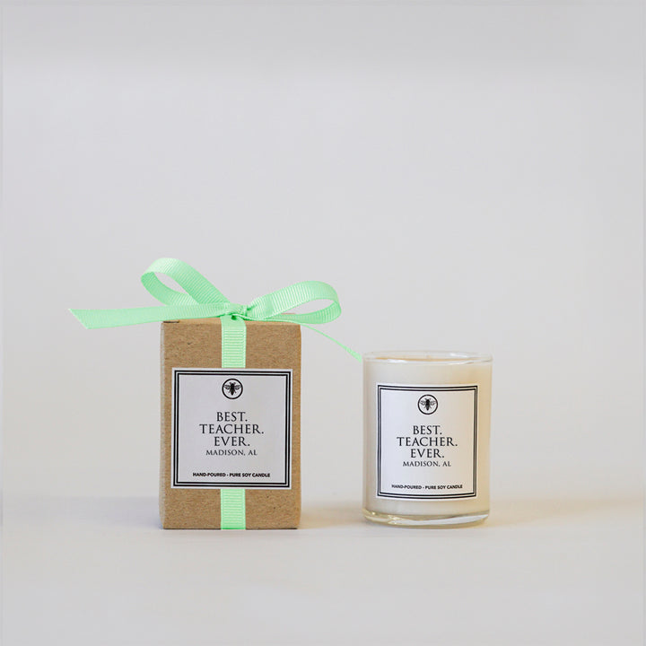 Ella B Sidekick 3oz Boxed Candle - Best Teacher