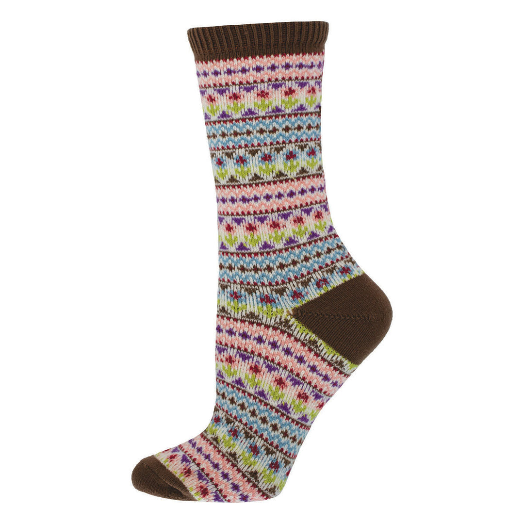 Socksmith Bountiful Flower Beds - Pink (9-11)