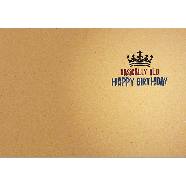 Avanti Press King Type Birthday Card