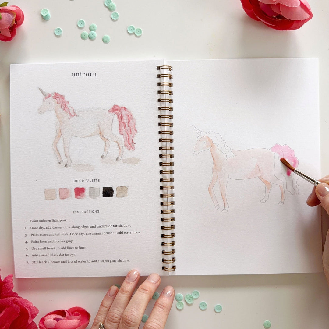 Emily Lex Watercolor Workbook - Fairytale