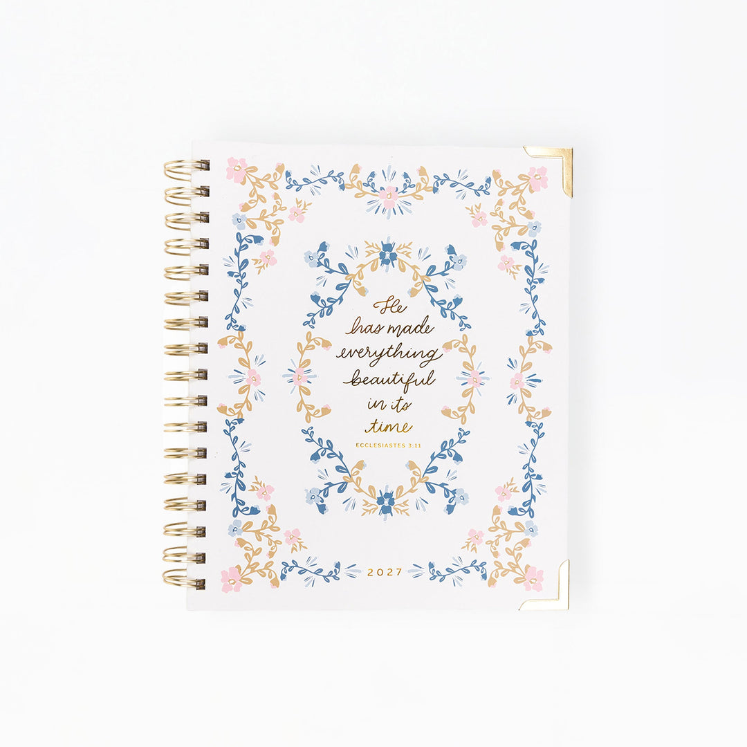 Mary Square 2027 Spiral Planner He Has Made Everything Beautiful