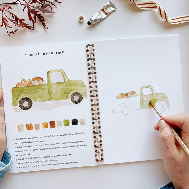 Emily Lex Watercolor Workbook - Autumn