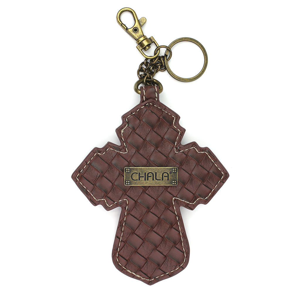 Chala Key Fob - Chevron Cross