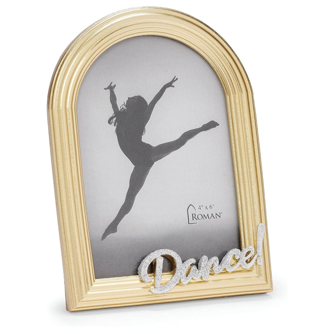 Roman Gold Arch Dance Frame - 4x6 Photo