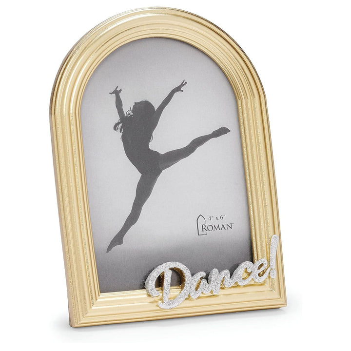 Roman Gold Arch Dance Frame - 4x6 Photo